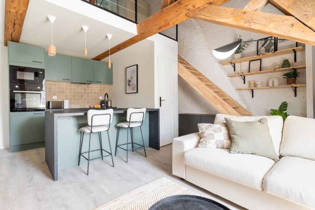 L'Elegant - Appartement Fonctionnel Plein-Centre De 杜埃 外观 照片